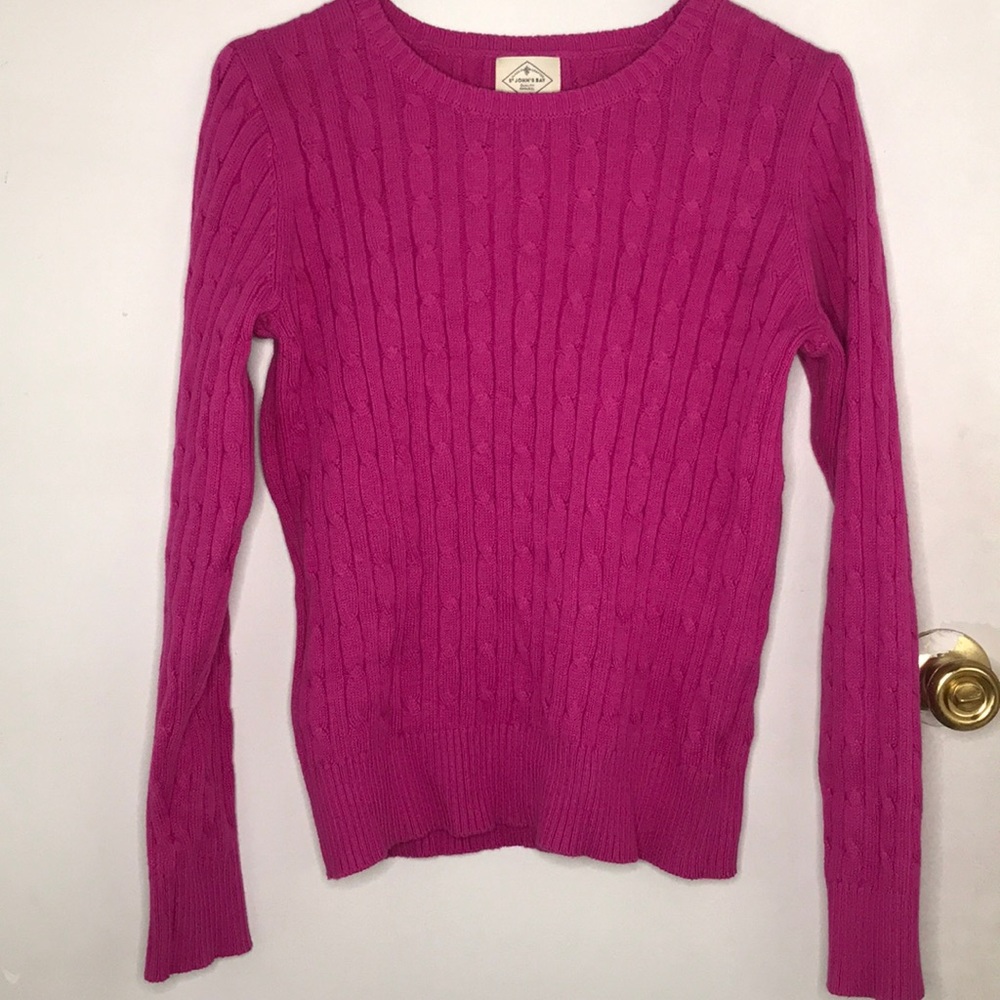 Pink sweater